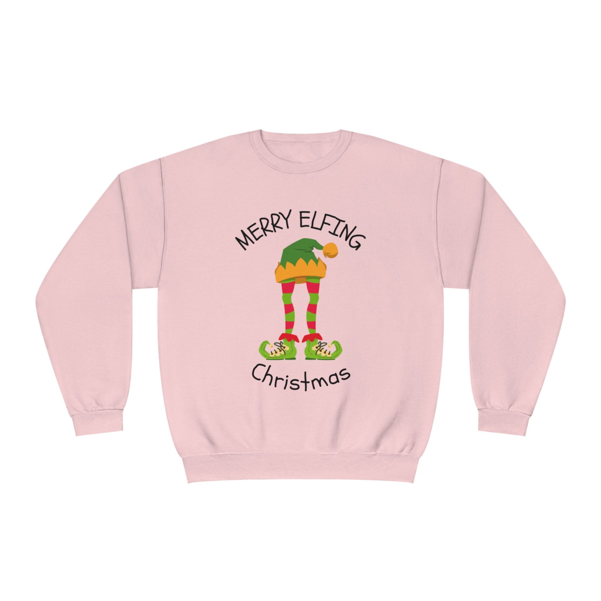 Merry Elfing Christmas - Unisex NuBlend® Crewneck Sweatshirt - Image 5