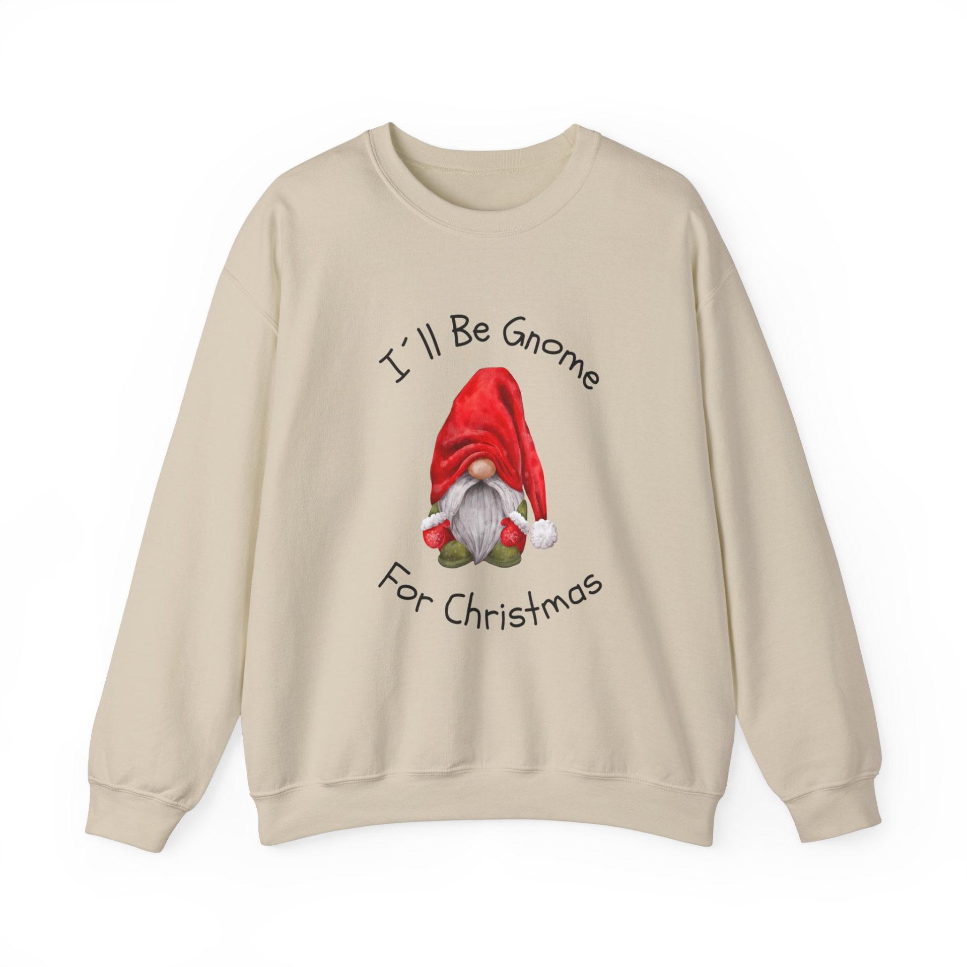 I’ll Be Gnome for Christmas - Unisex Heavy Blend™ Crewneck Sweatshirt - Image 7
