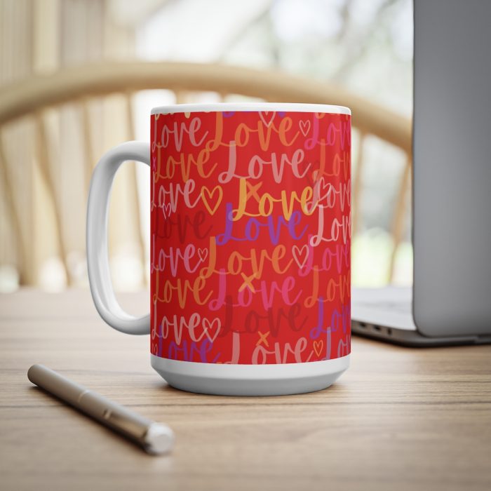 ST VALENTINES DAY LOVE CERAMIC COFFEE MUG