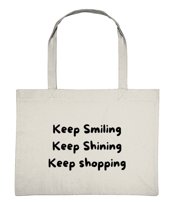 Smiling Shining Shopping Shopping Bag