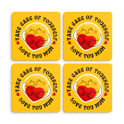 LOVE MUM” COASTER SET